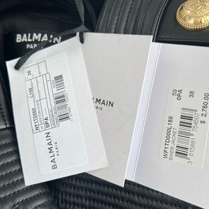 Inside of jacket with tags